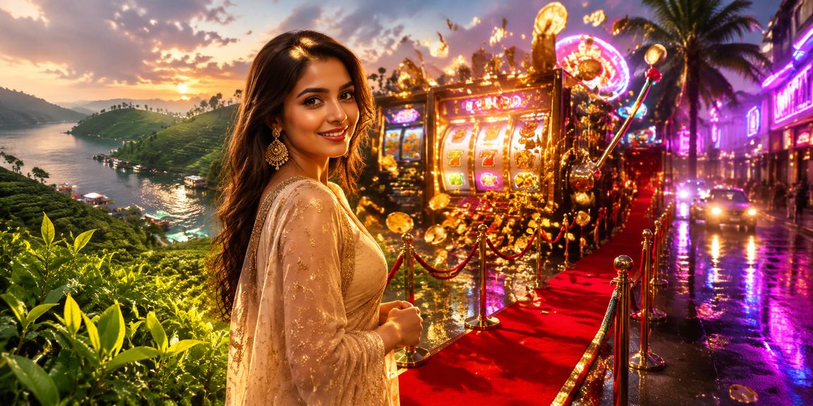 রাঙামাটি চা বাগানে মোবাইলে স্লট গেম খেলার দৃশ্য